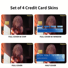 Load image into Gallery viewer, Anime Guilty Crown  Credit Card Skins (4-in-1 Pack)
