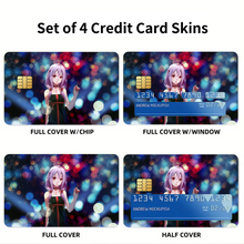 Load image into Gallery viewer, Anime Guilty Crown Credit Card Skins (4-in-1 Pack)

