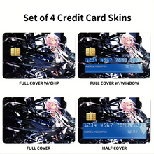 Load image into Gallery viewer, Anime Guilty Crown Credit Card Skins (4-in-1 Pack)

