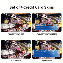 Load image into Gallery viewer, Anime Guilty Crown  Credit Card Skins (4-in-1 Pack)
