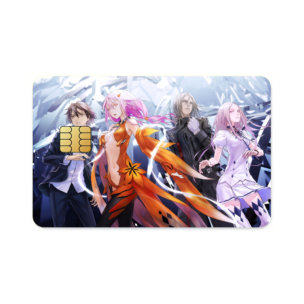 Anime Guilty Crown Credit Card Skins (4-in-1 Pack)