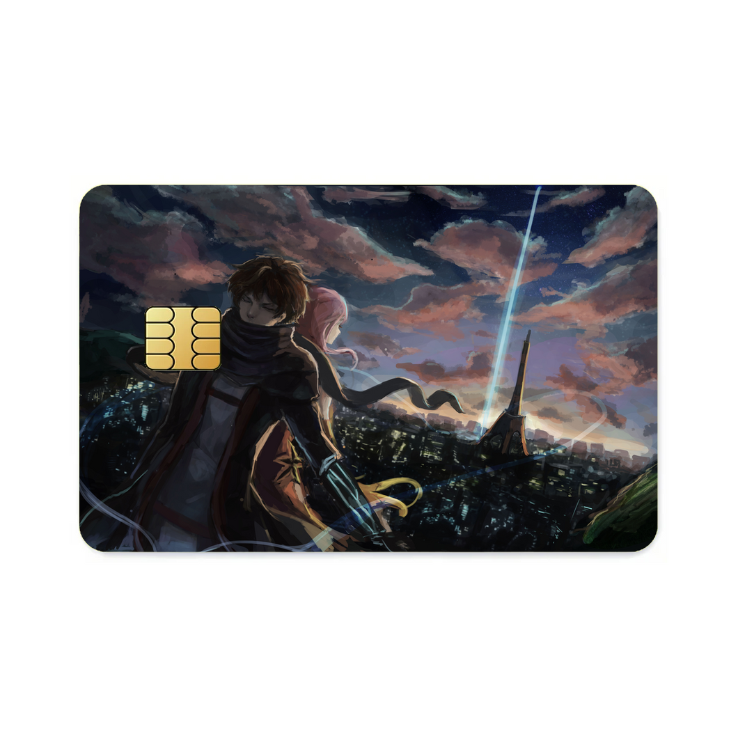 Anime Guilty Crown  Credit Card Skins (4-in-1 Pack)