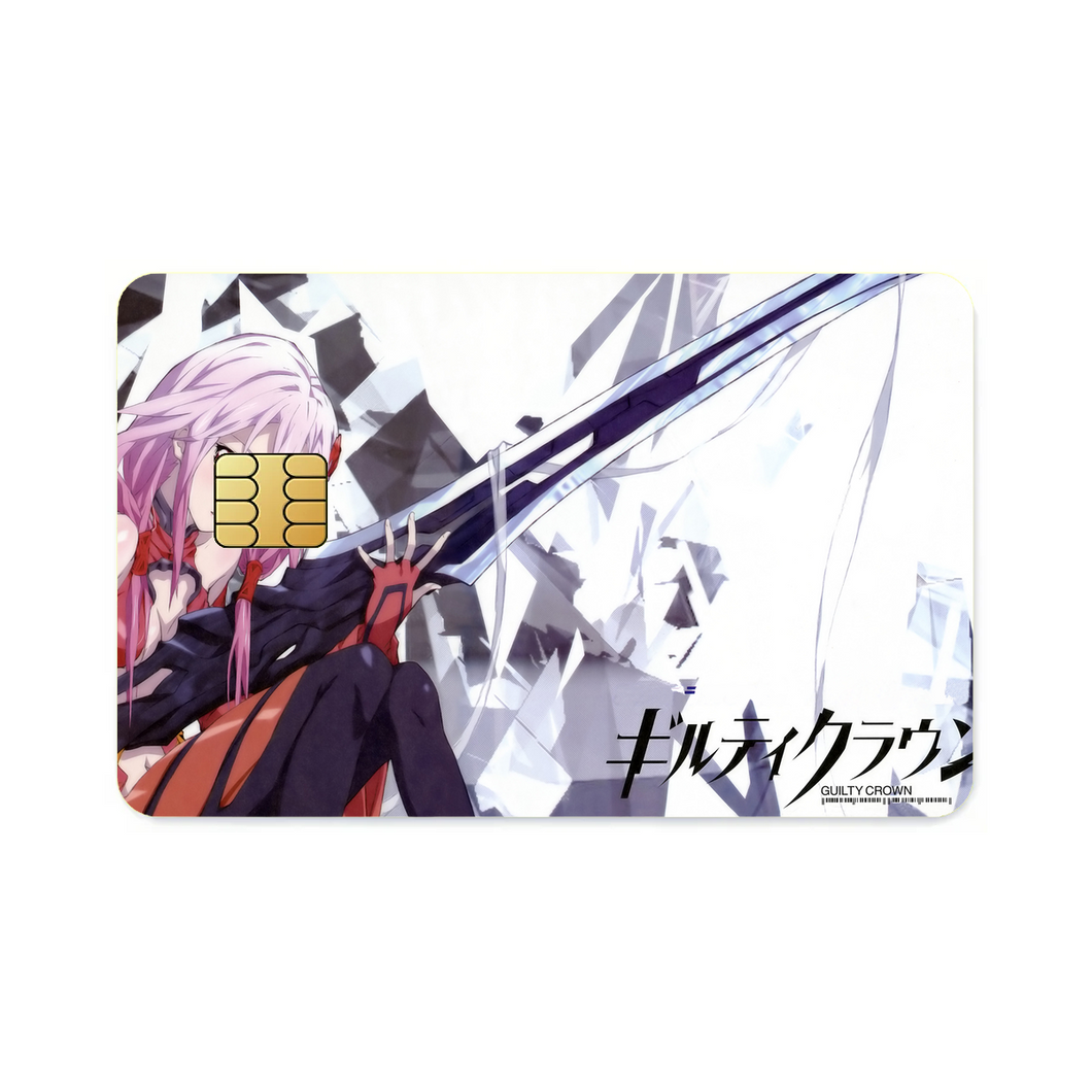 Anime Guilty Crown Credit Card Skins (4-in-1 Pack)