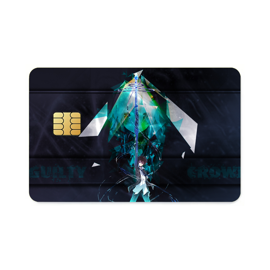 Anime Guilty Crown Credit Card Skins (4-in-1 Pack)
