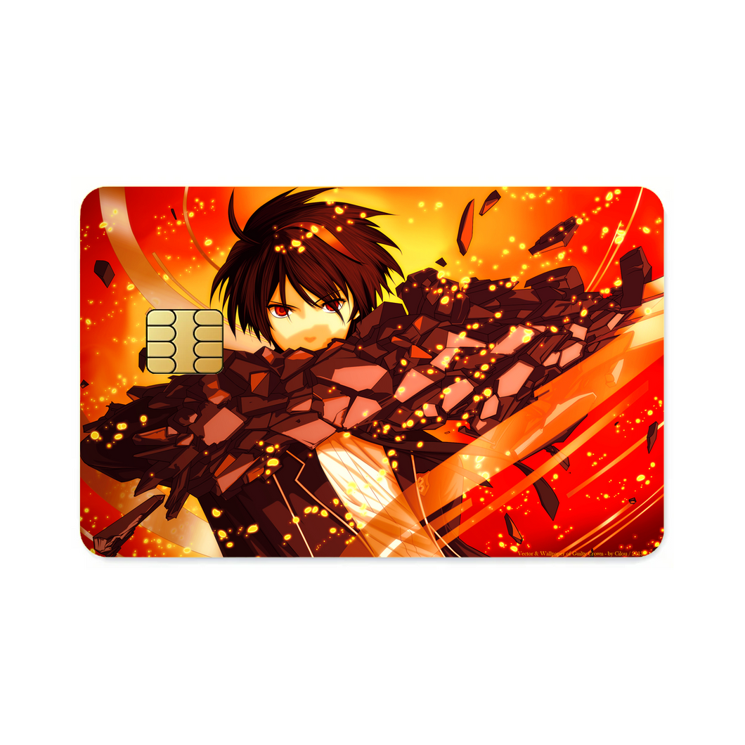 Anime Guilty Crown Credit Card Skins (4-in-1 Pack)