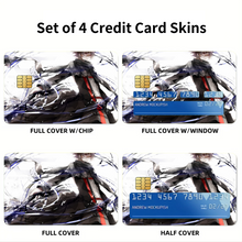 Load image into Gallery viewer, Anime Guilty Crownr Credit Card Skins (4-in-1 Pack)
