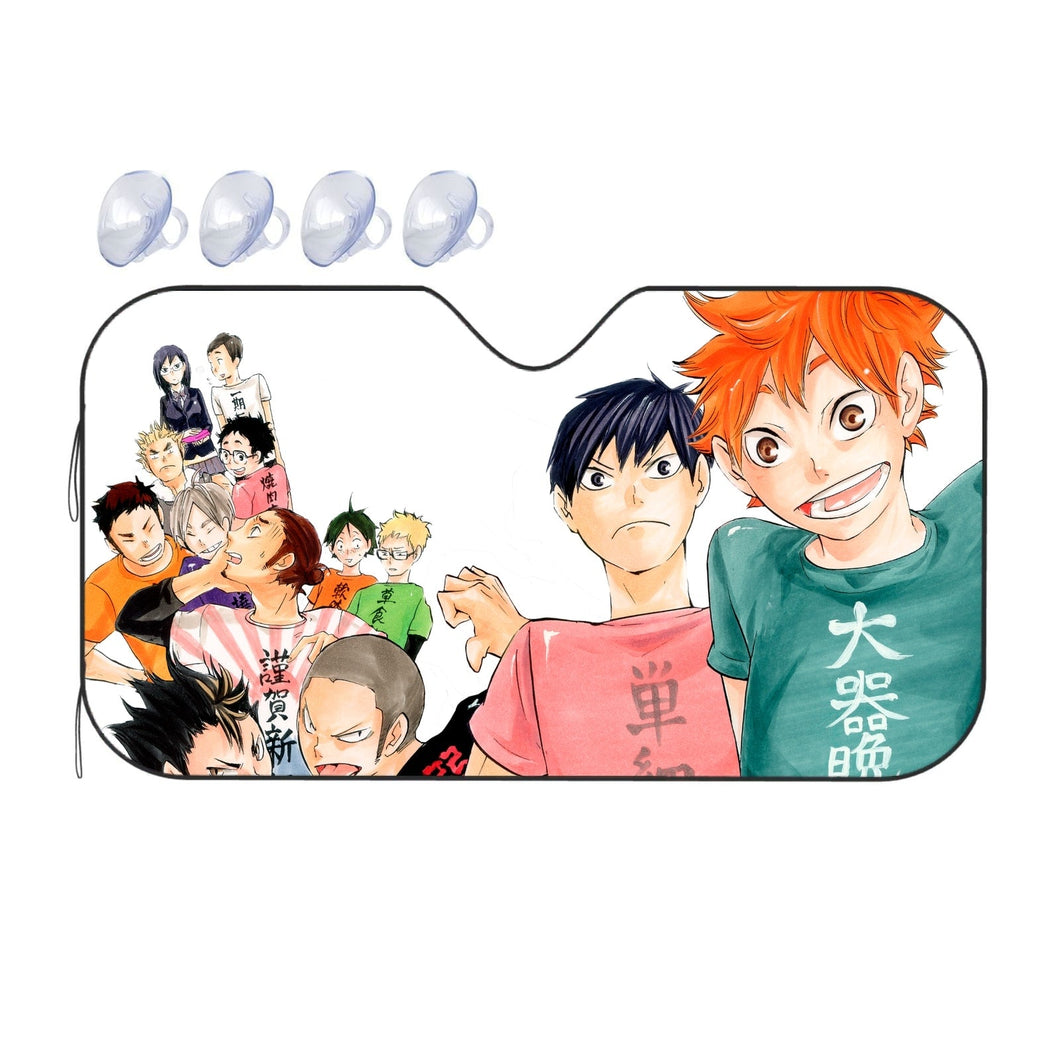 Anime Haikyu!! Car Sunshade