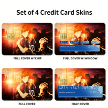 Load image into Gallery viewer, Anime Haikyu!!  Credit Card Skins (4-in-1 Pack)
