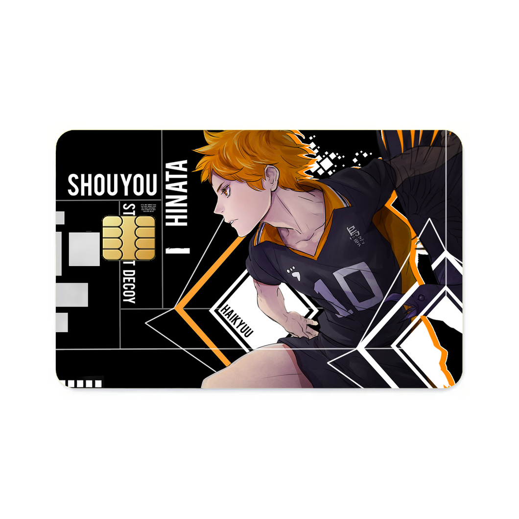 Anime Haikyu!! Credit Card Skins (4-in-1 Pack)