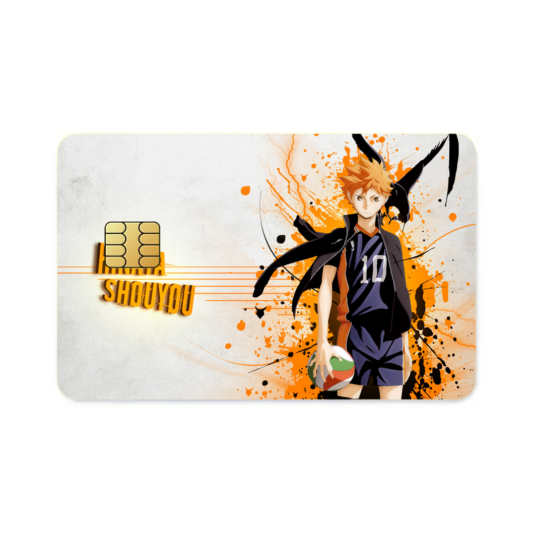 Anime Haikyu!! Credit Card Skins (4-in-1 Pack)