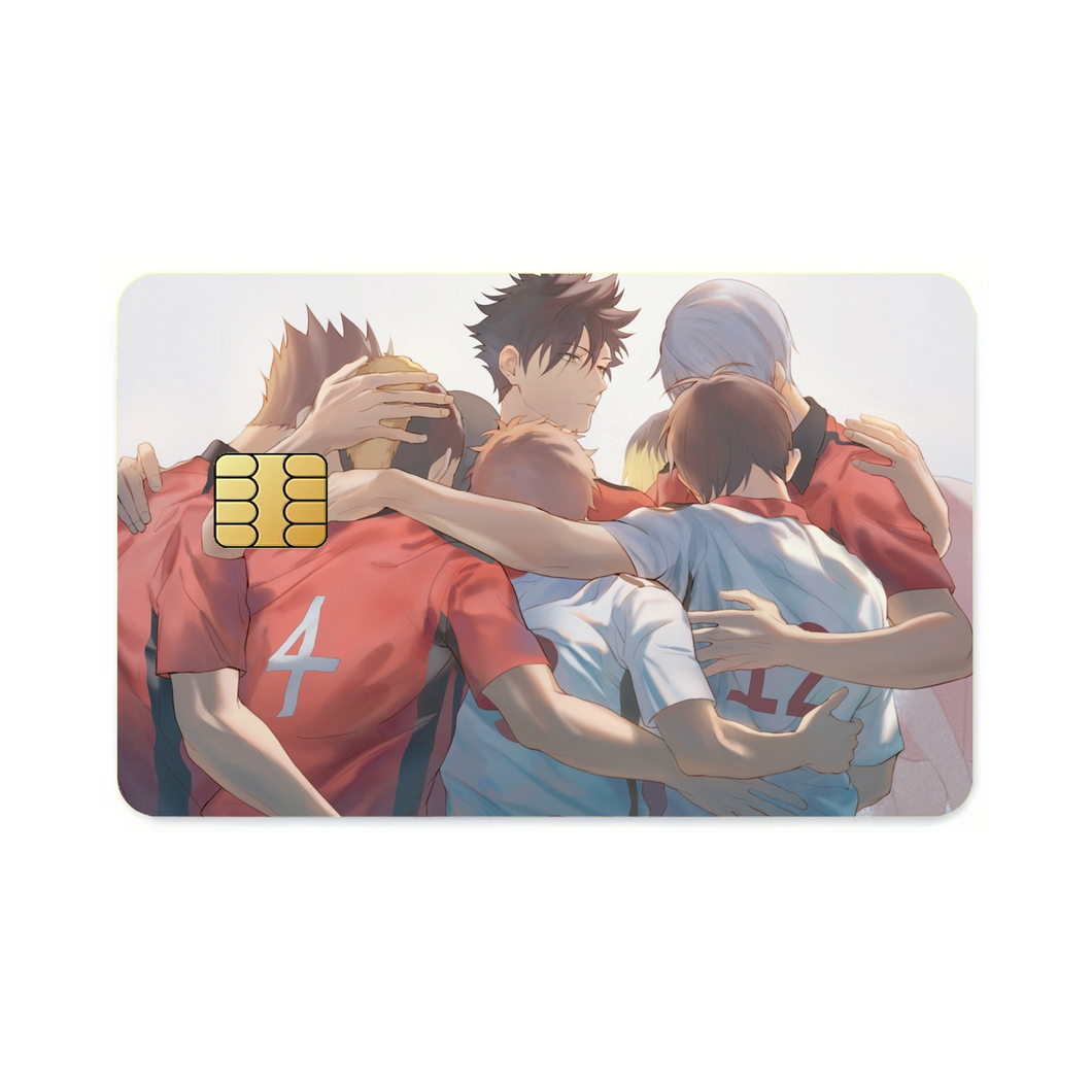 Anime Haikyu!! Credit Card Skins (4-in-1 Pack)