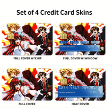 Load image into Gallery viewer, Anime High School DxD Credit Card Skins (4-in-1 Pack)
