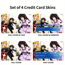 Load image into Gallery viewer, Anime High School DxD Credit Card Skins (4-in-1 Pack)
