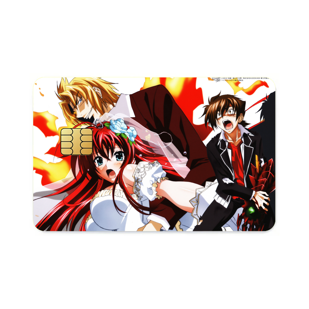 Anime High School DxD Credit Card Skins (4-in-1 Pack)