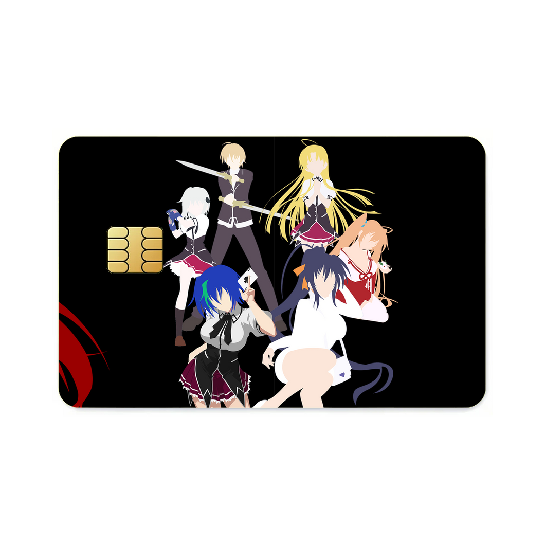 Anime High School DxD Credit Card Skins (4-in-1 Pack)
