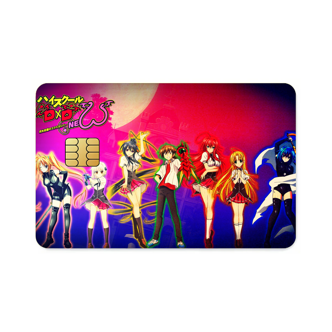 Anime High School DxD Credit Card Skins (4-in-1 Pack)