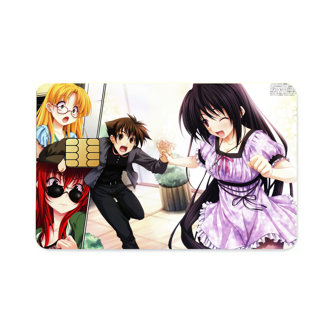 Anime High School DxD Credit Card Skins (4-in-1 Pack)