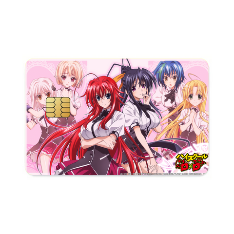High School DxD Credit Card Skins