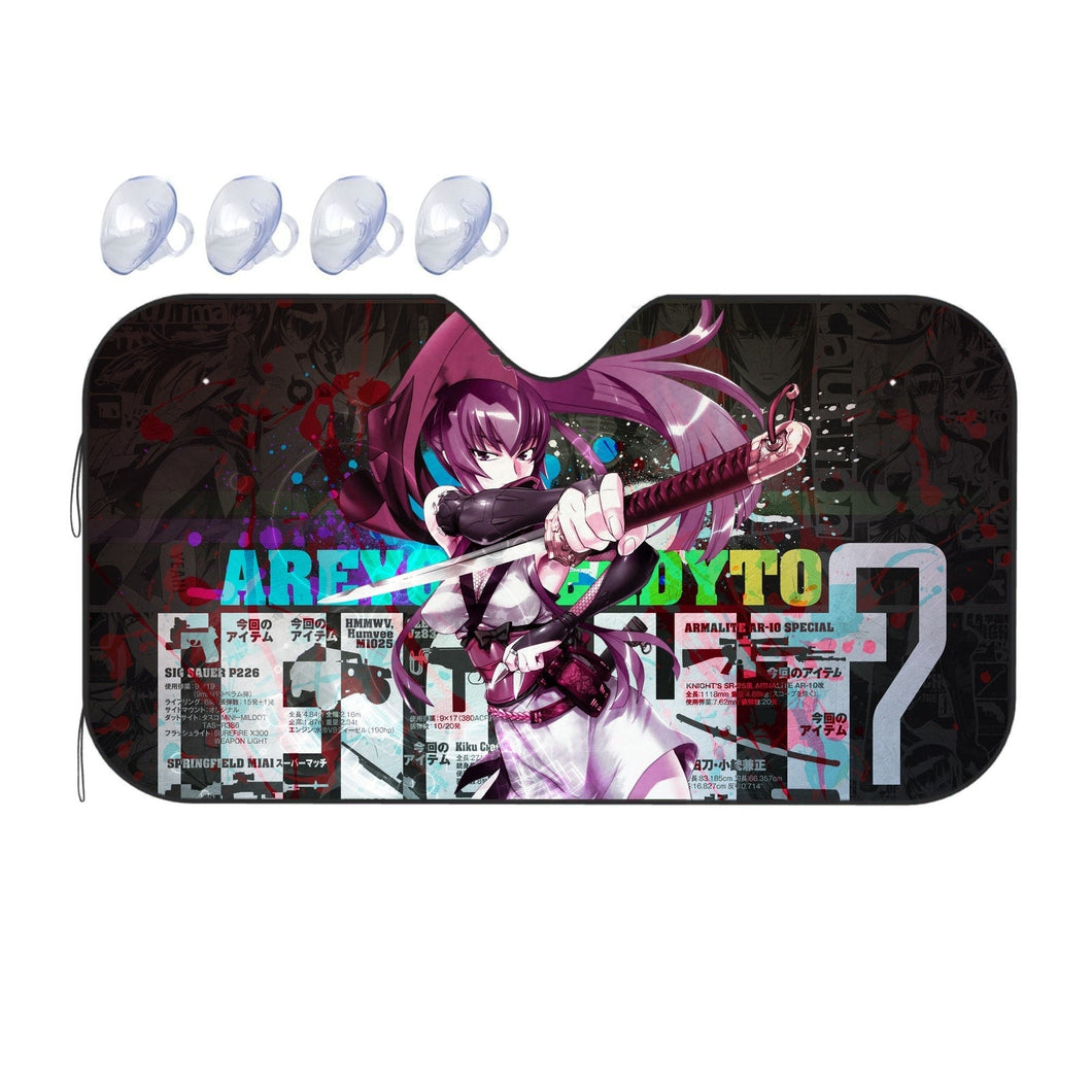 Anime Highschool Of The Dead Car Sunshade
