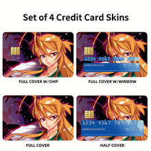 Load image into Gallery viewer, Anime Highschool Of The Dead Credit Card Skins (4-in-1 Pack)
