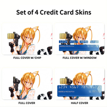 Load image into Gallery viewer, Anime Highschool Of The Dead Credit Card Skins (4-in-1 Pack)
