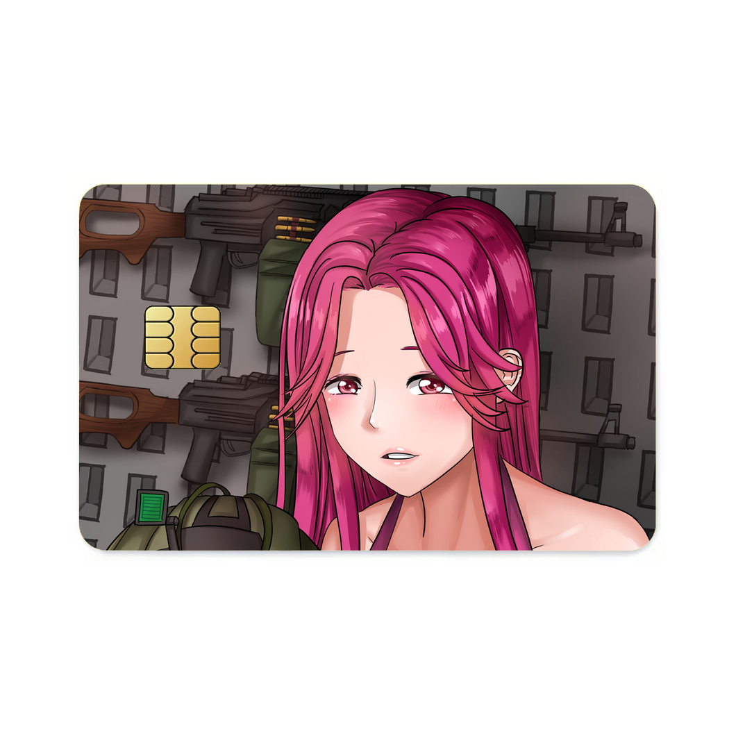 Anime Highschool Of The Dead Credit Card Skins (4-in-1 Pack)