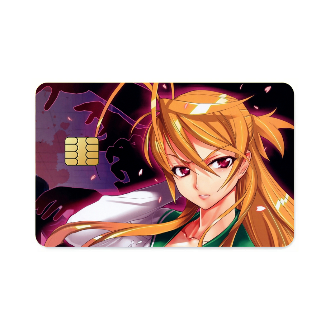 Anime Highschool Of The Dead Credit Card Skins (4-in-1 Pack)