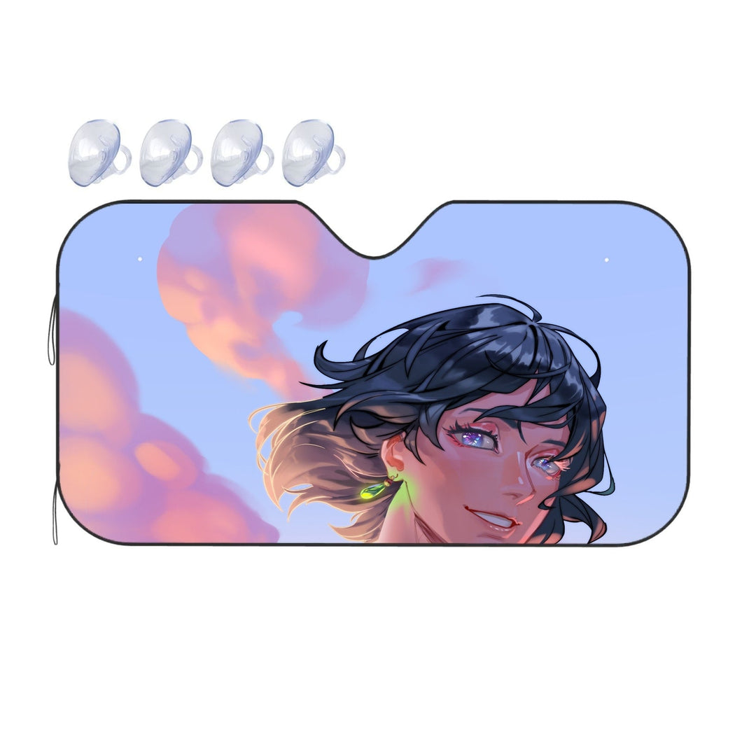 Anime Howl's Moving Castle Car Sunshade