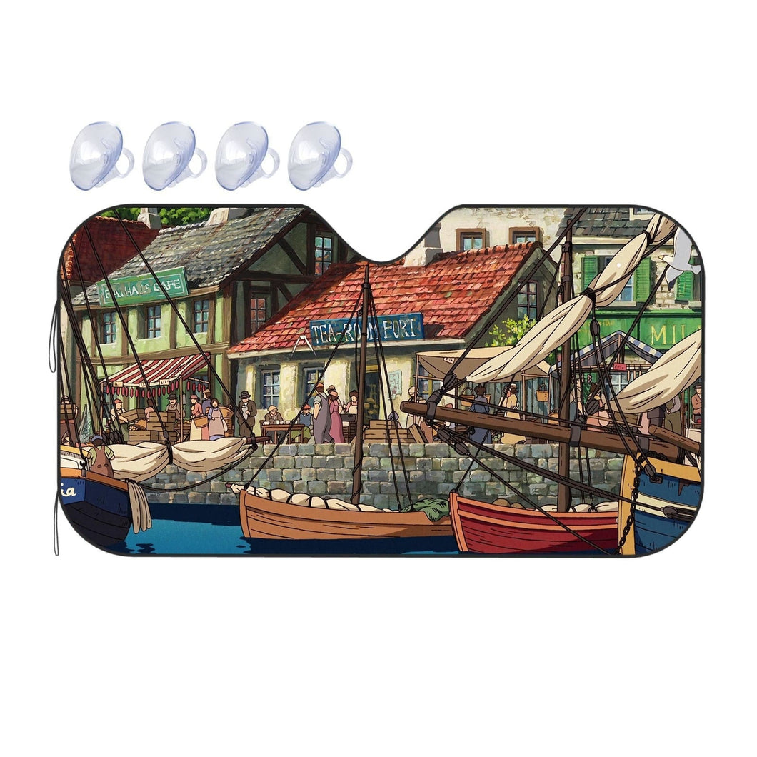 Anime Howl's Moving Castle  Car Sunshade