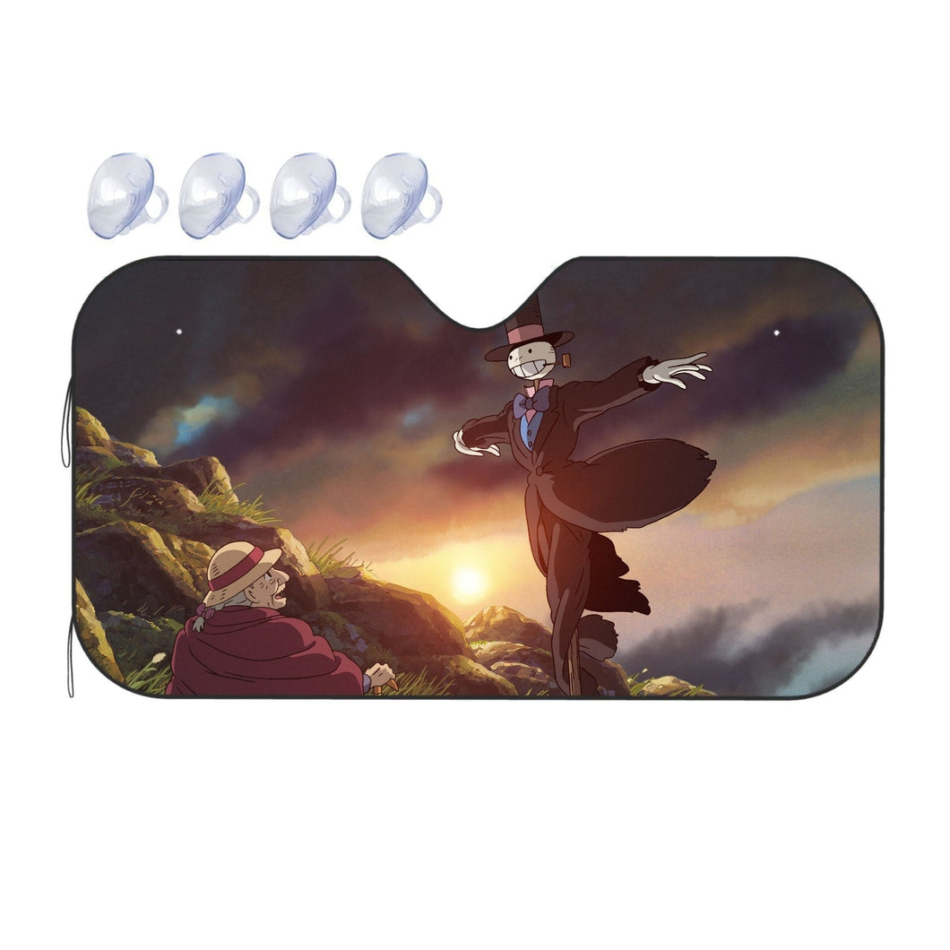 Anime Howl's Moving Castle Car Sunshade