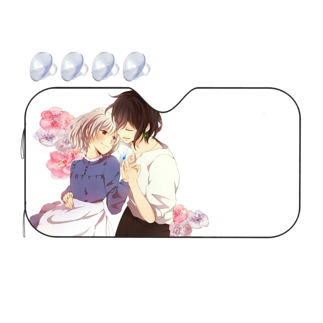 Anime Howl's Moving Castle  Car Sunshade