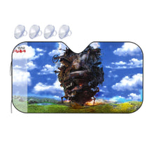 Load image into Gallery viewer, Anime Howl&#39;s Moving Castle Car Sunshade

