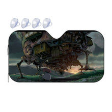 Load image into Gallery viewer, Anime Howl&#39;s Moving Castle Car Sunshade
