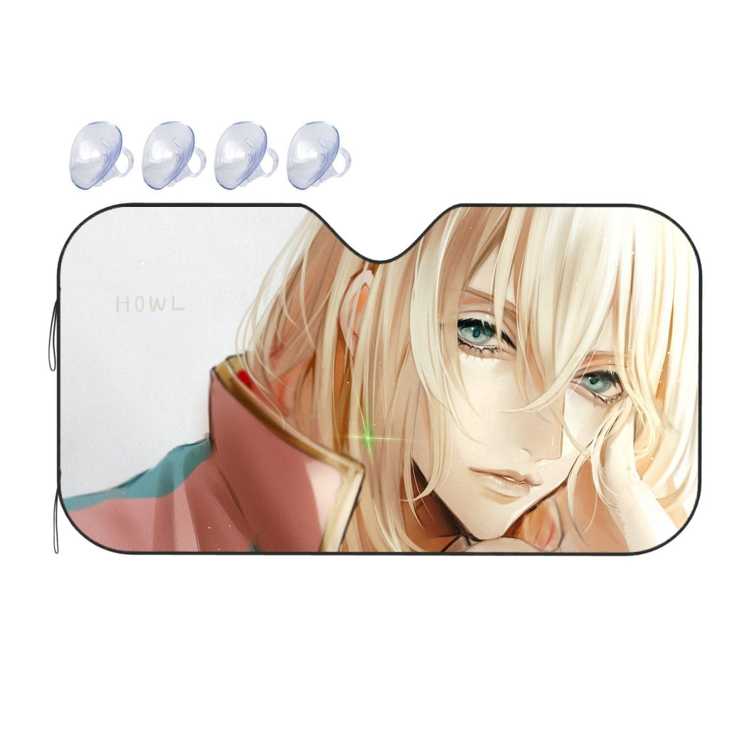 Anime Howl's Moving Castle Car Sunshade