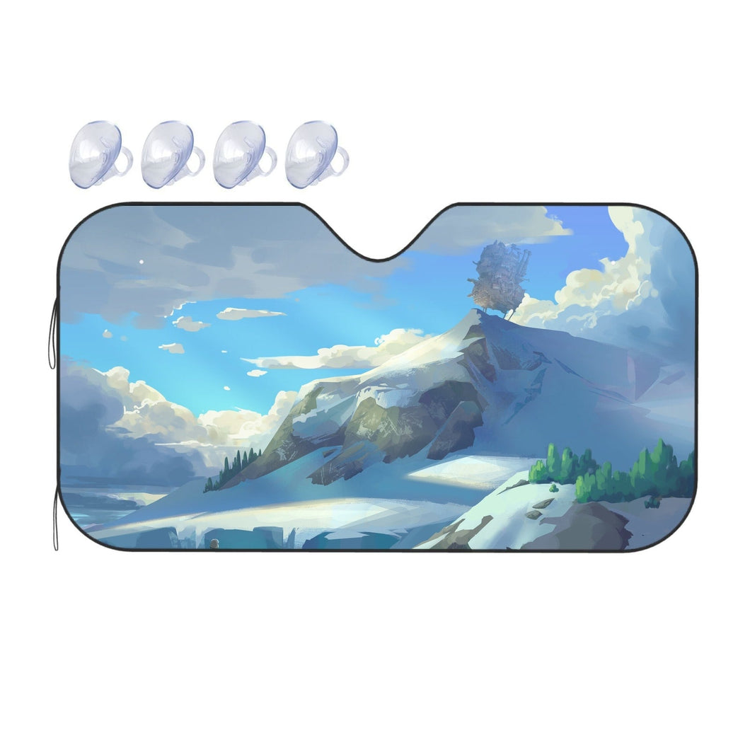 Anime Howl's Moving Castle  Car Sunshade