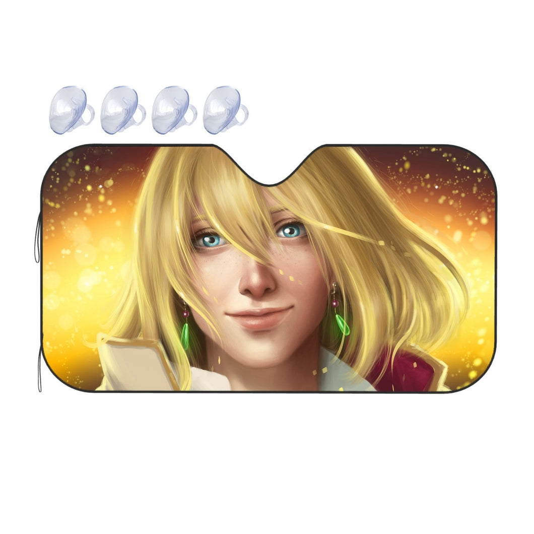 Anime Howl's Moving Castle  Car Sunshade