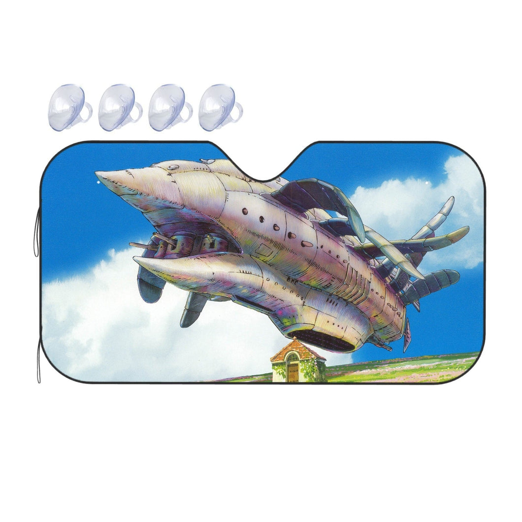 Anime Howl's Moving Castle Car Sunshade