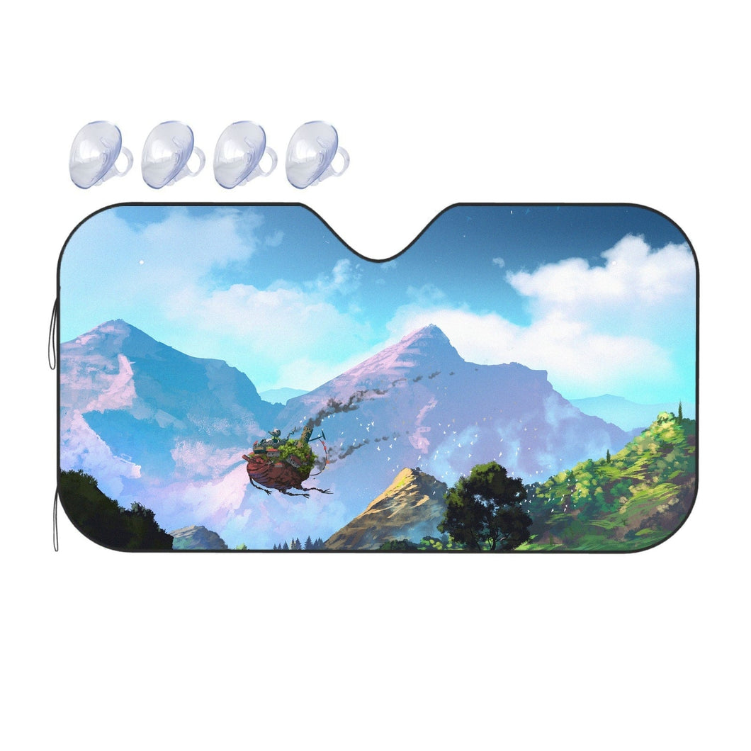 Anime Howl's Moving Castle  Car Sunshade