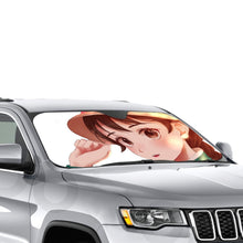 Load image into Gallery viewer, Anime Howl&#39;s Moving Castle  Car Sunshade
