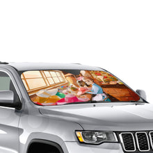 Load image into Gallery viewer, Anime Howl&#39;s Moving Castle Car Sunshade
