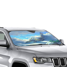 Load image into Gallery viewer, Anime Howl&#39;s Moving Castle  Car Sunshade
