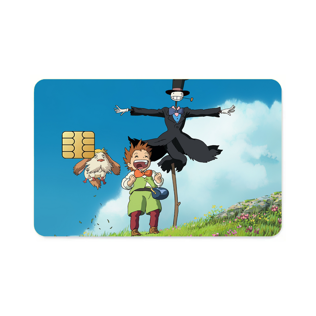 Anime Howl's Moving Castle Credit Card Skins (4-in-1 Pack)