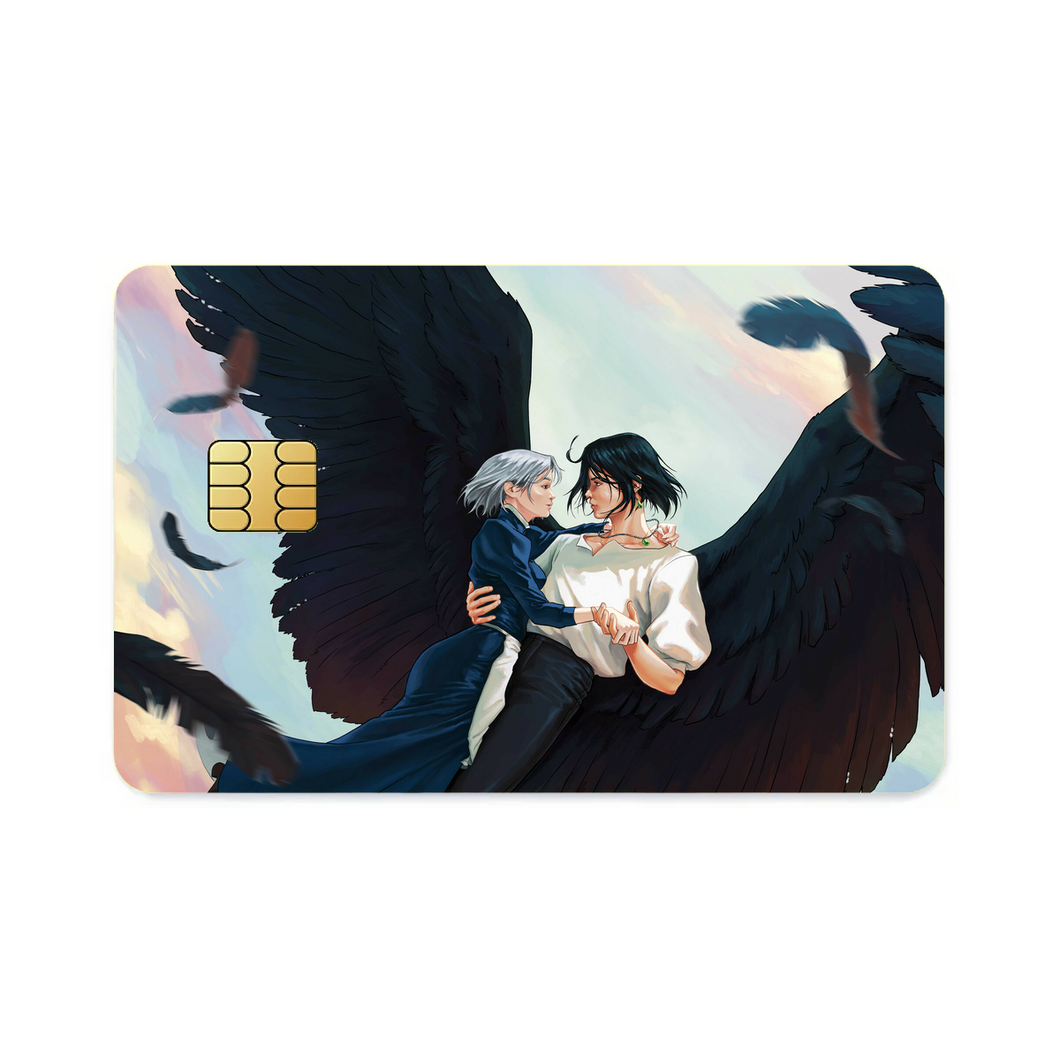 Anime Howl's Moving Castle Credit Card Skins (4-in-1 Pack)