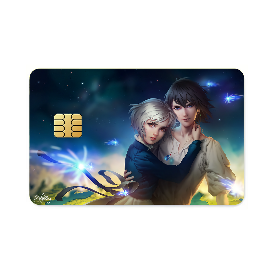Anime Howl's Moving Castle  Credit Card Skins (4-in-1 Pack)