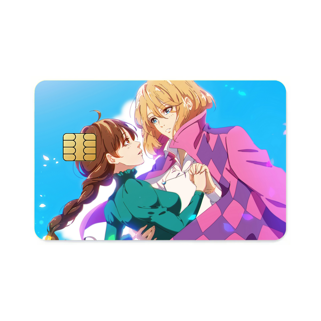 Anime Howl's Moving Castle Credit Card Skins (4-in-1 Pack)