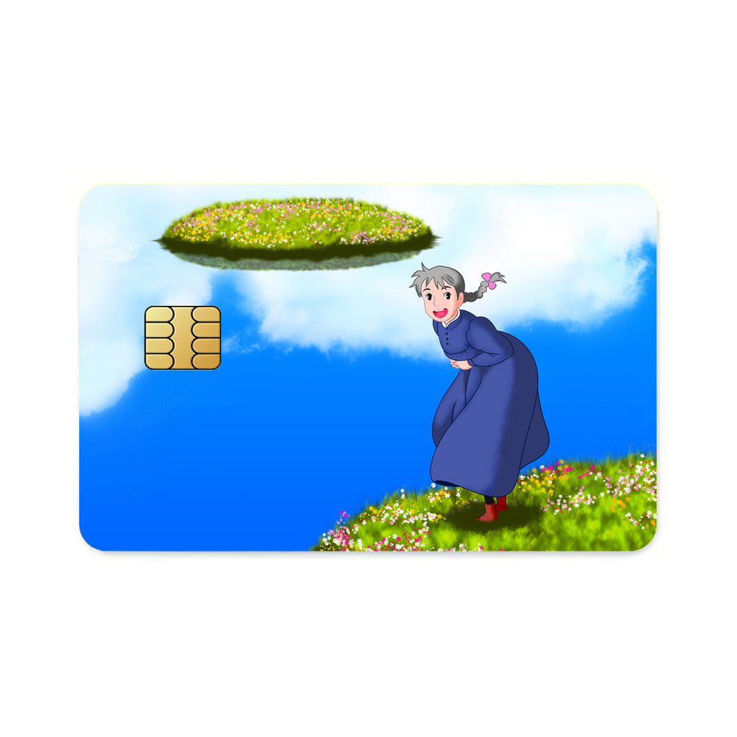 Anime Howl's Moving Castle Credit Card Skins (4-in-1 Pack)