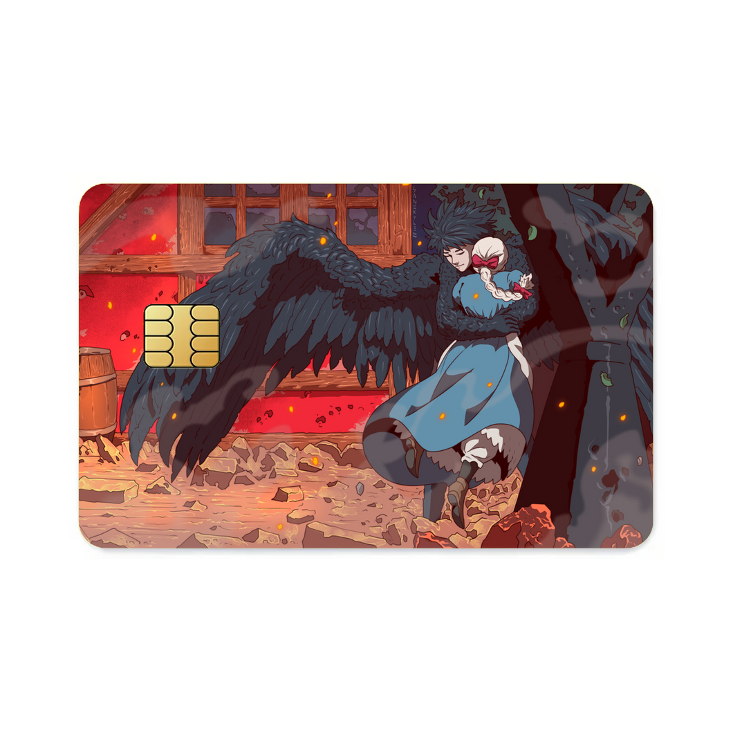 Anime Howl's Moving Castle  Credit Card Skins (4-in-1 Pack)