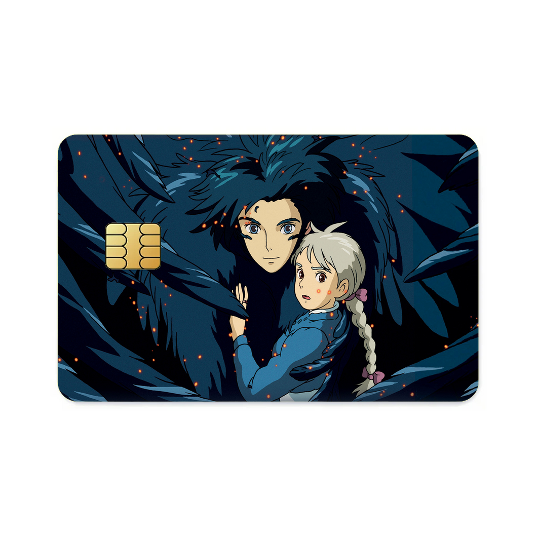 Anime Howl's Moving Castle Credit Card Skins (4-in-1 Pack)
