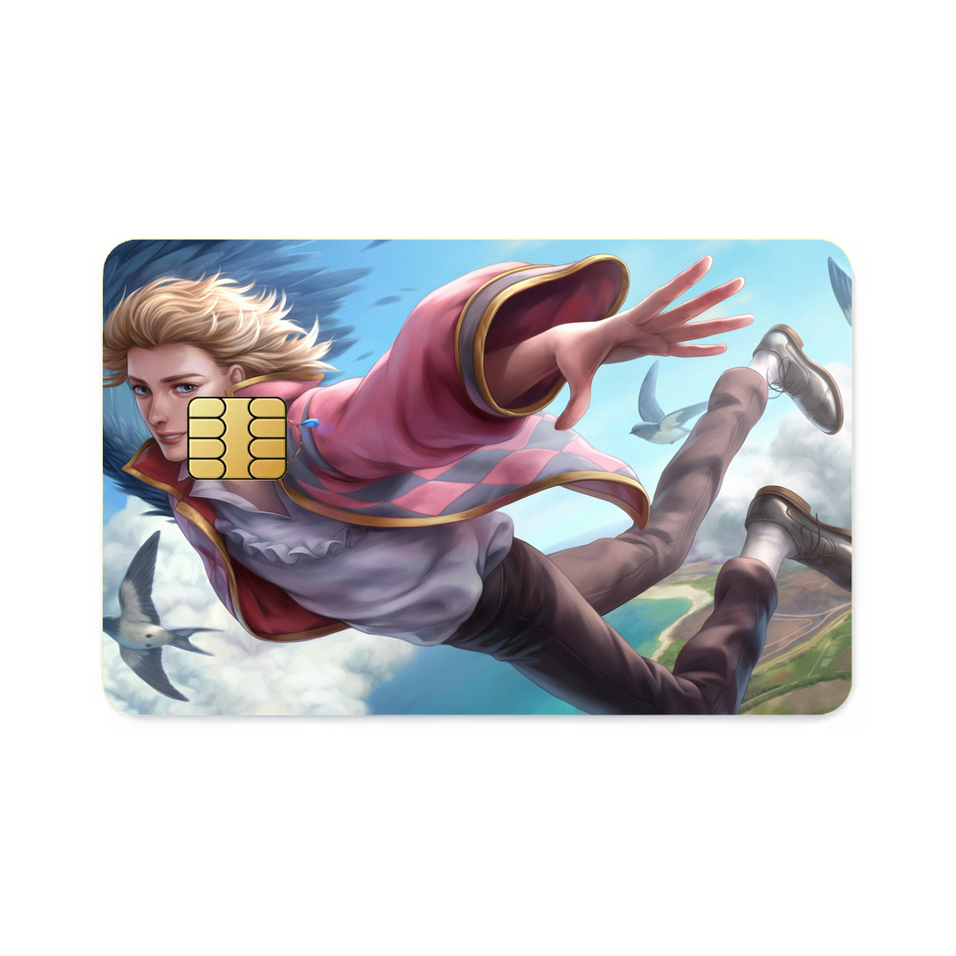 Anime Howl's Moving Castle  Credit Card Skins (4-in-1 Pack)