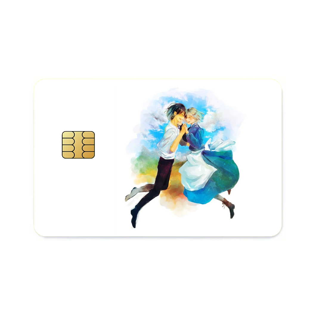 Anime Howl's Moving Castle Credit Card Skins (4-in-1 Pack)